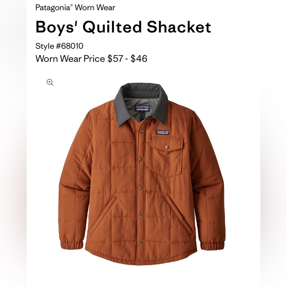 Patagonia Boys' Quilted Jacket